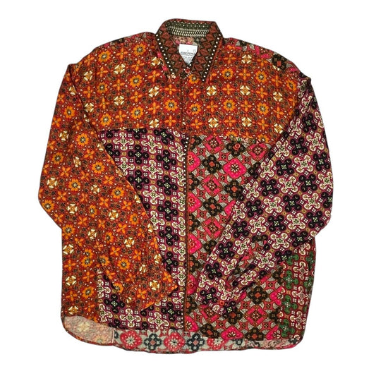 Camisa Manga Larga  SIN MARCA  Varios  Estampado Talle M