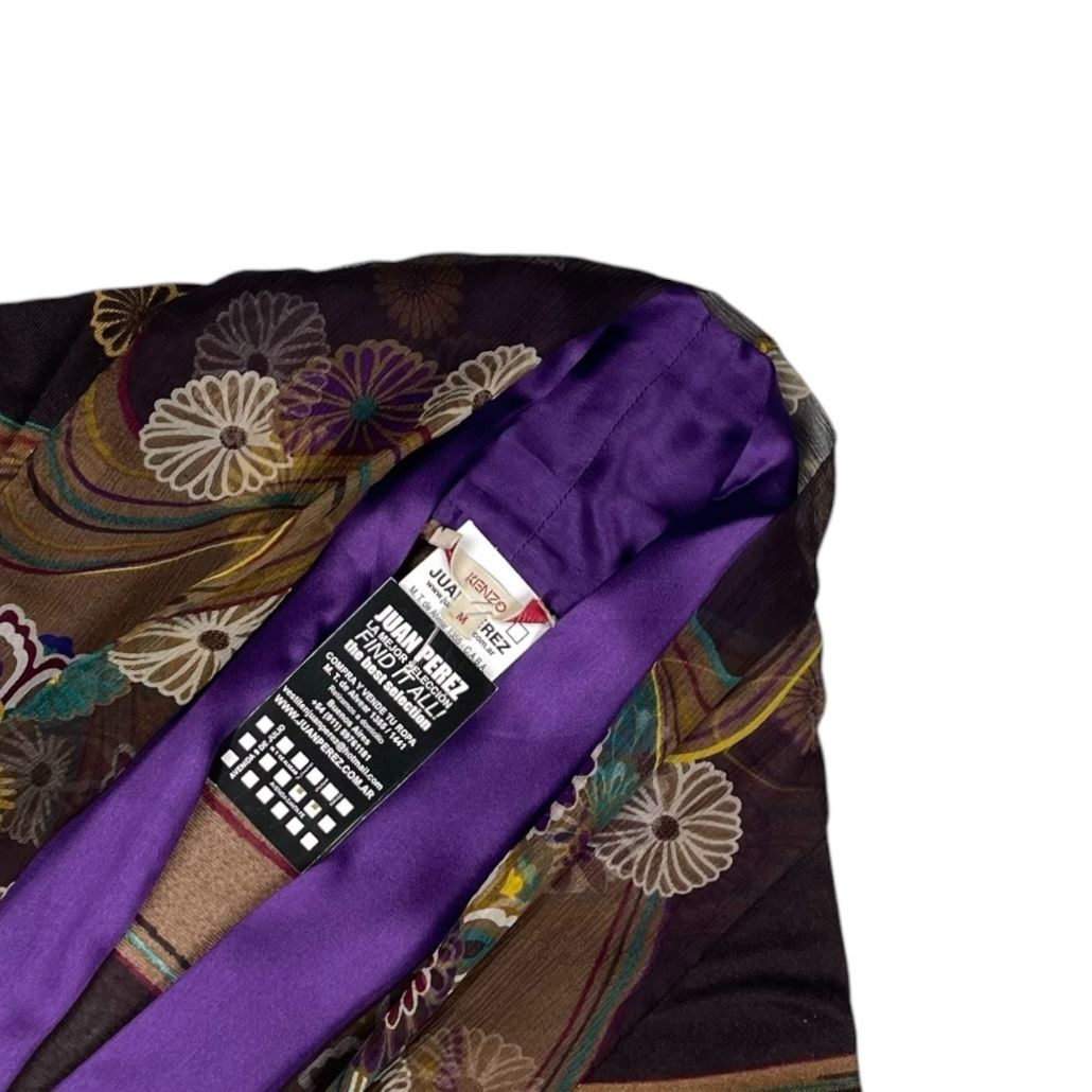 Kimono Corto  KENZO  Marron Talle M