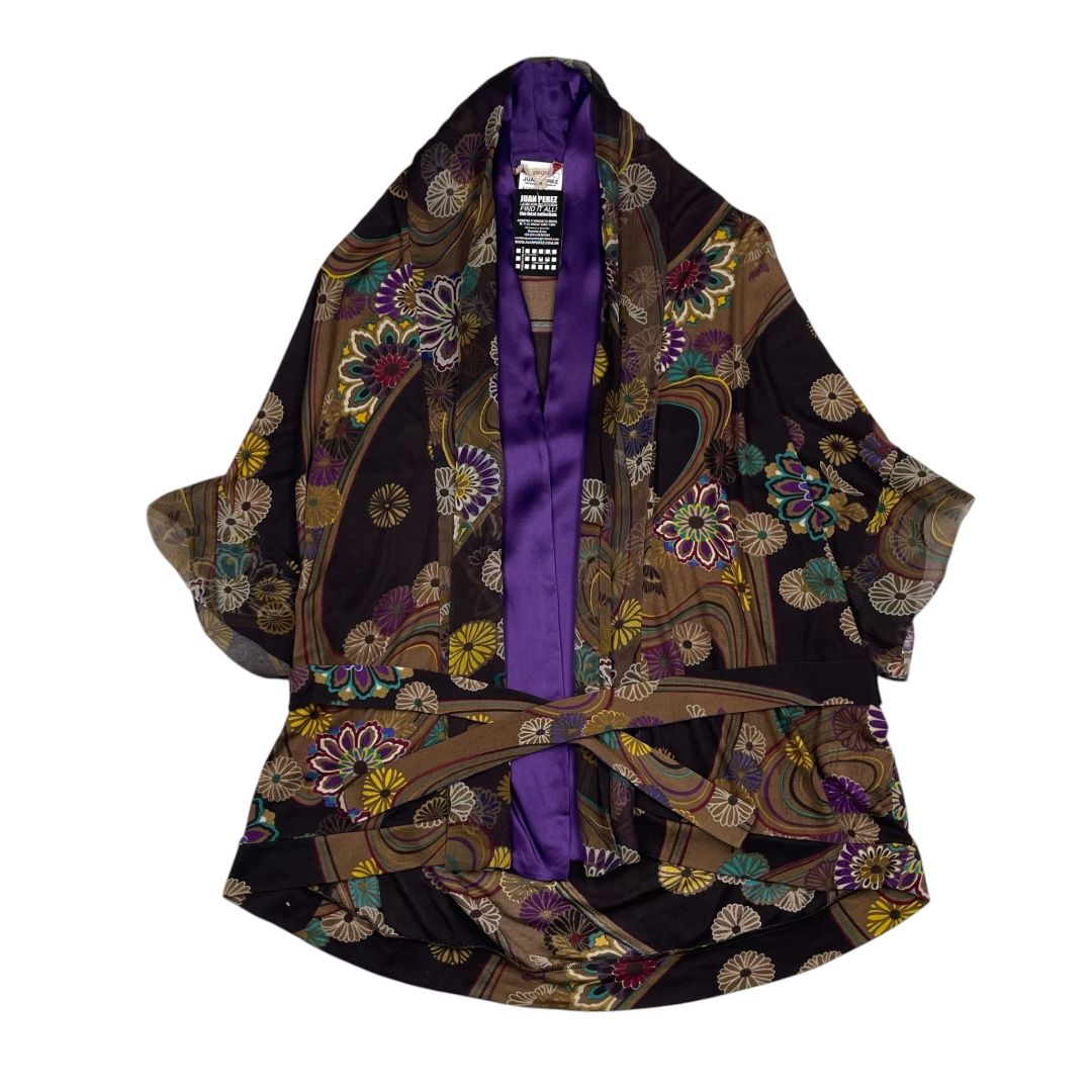 Kimono Corto  KENZO  Marron Talle M