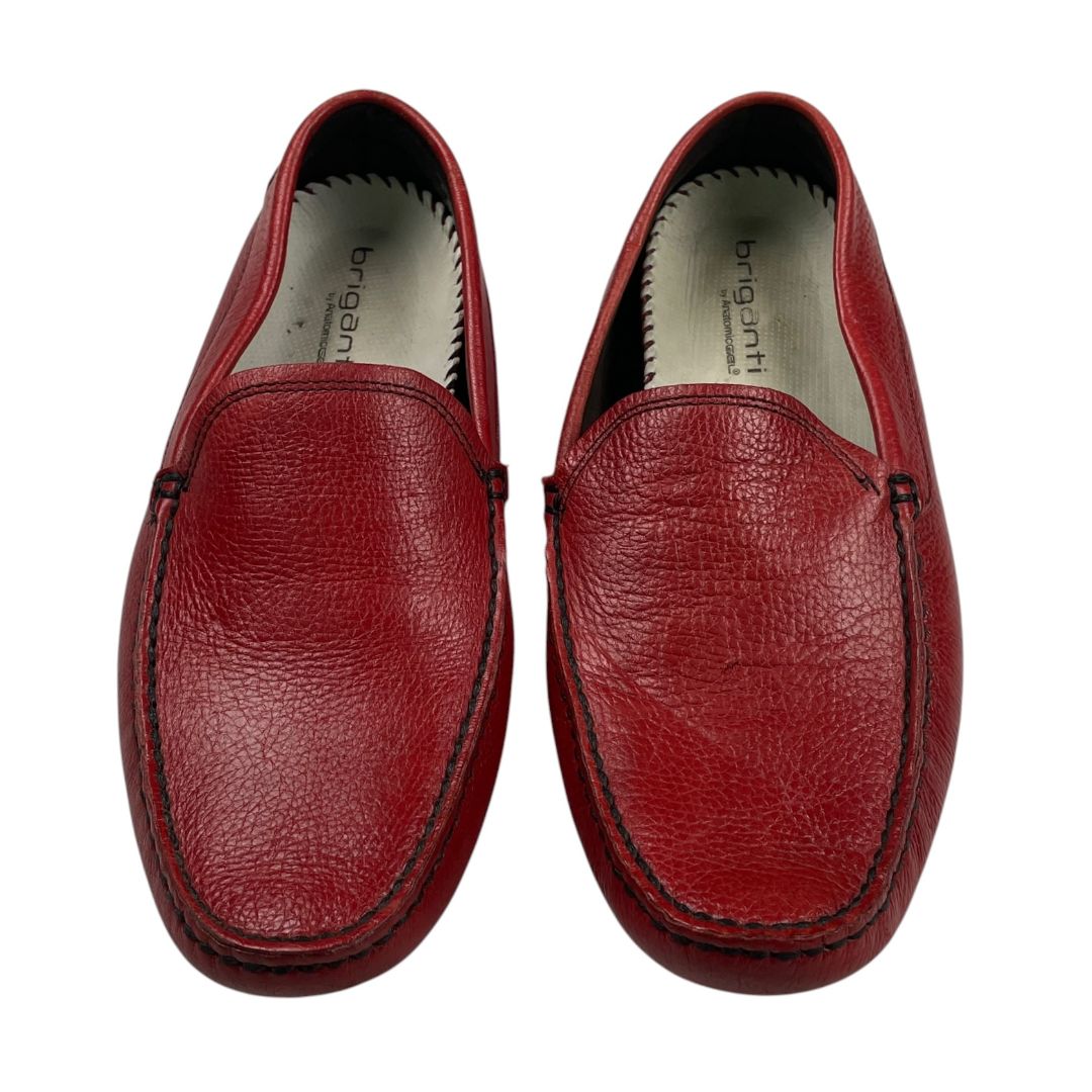 Mocasines  BRIGANTI  Rojo Talle 41