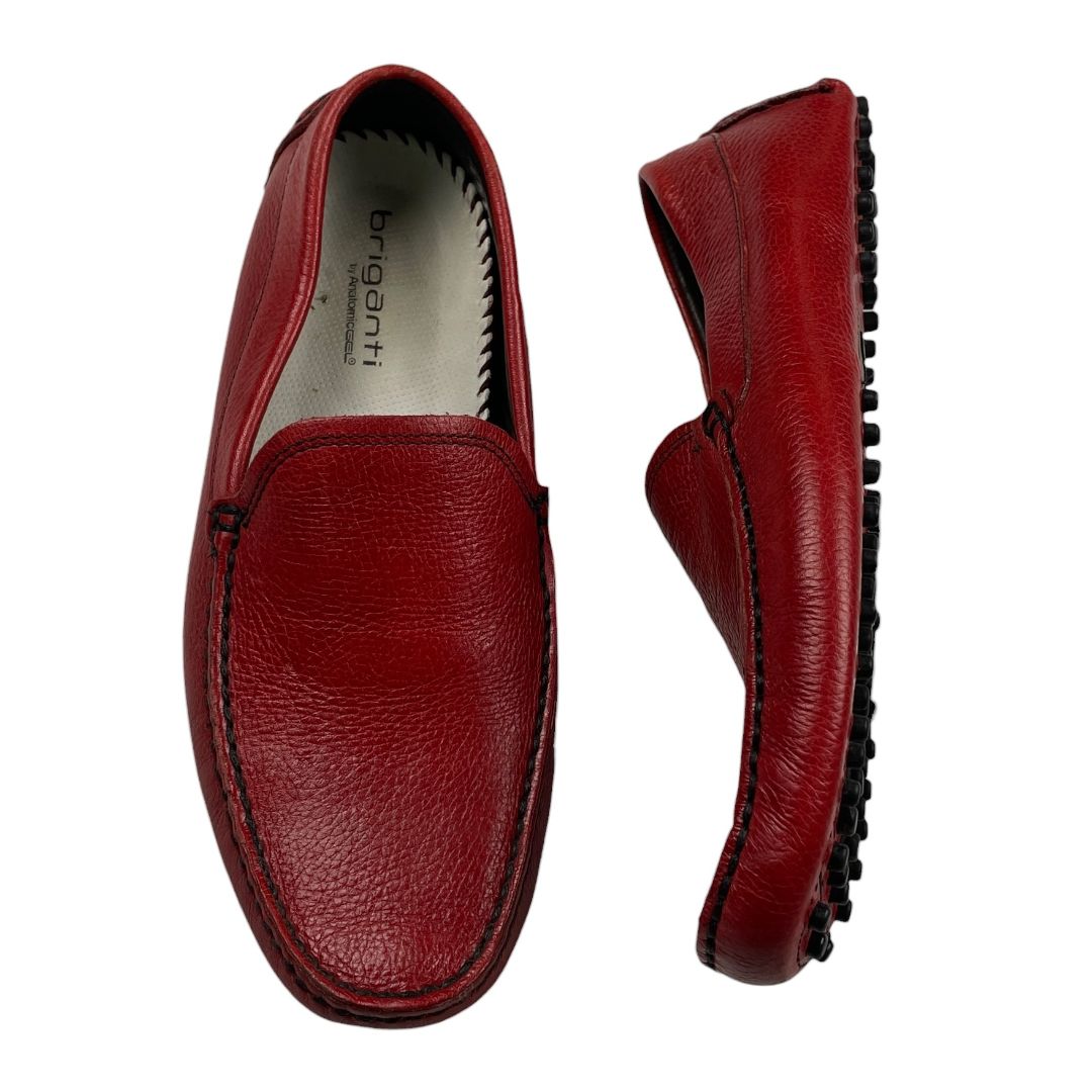 Mocasines  BRIGANTI  Rojo Talle 41