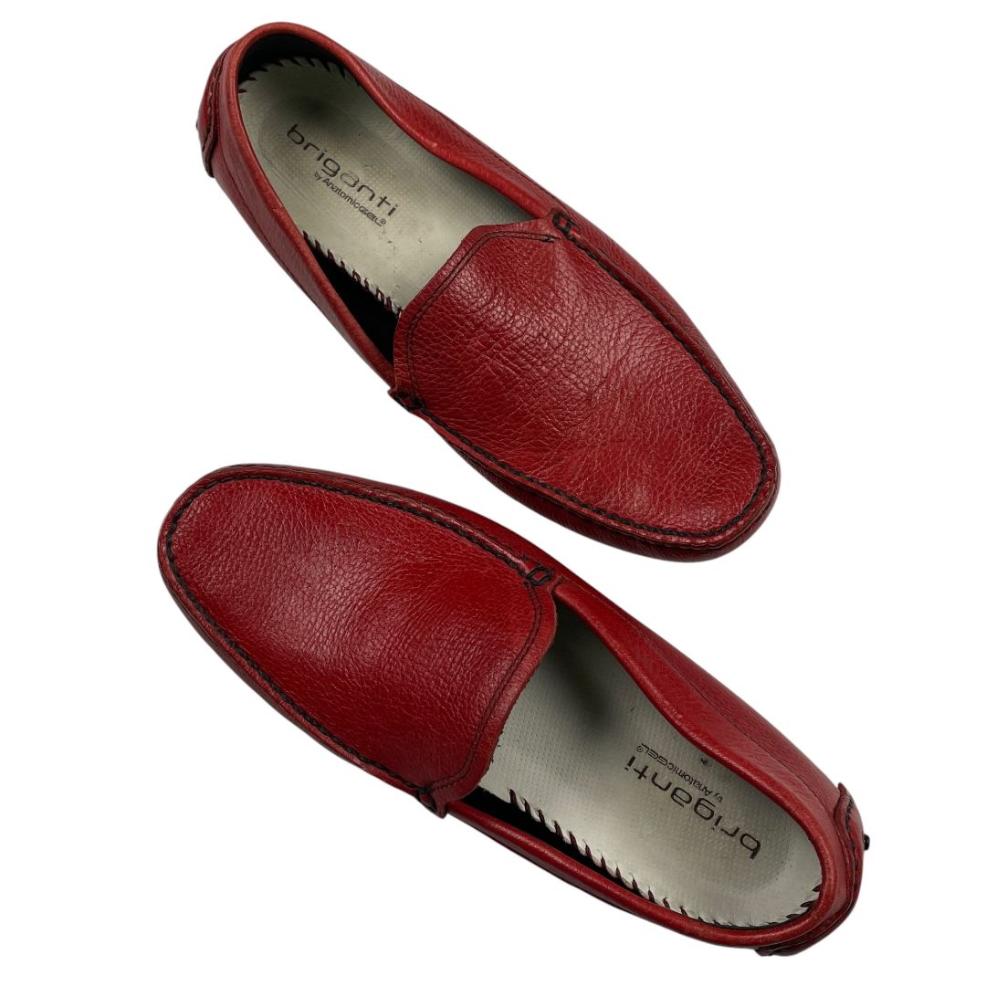 Mocasines  BRIGANTI  Rojo Talle 41