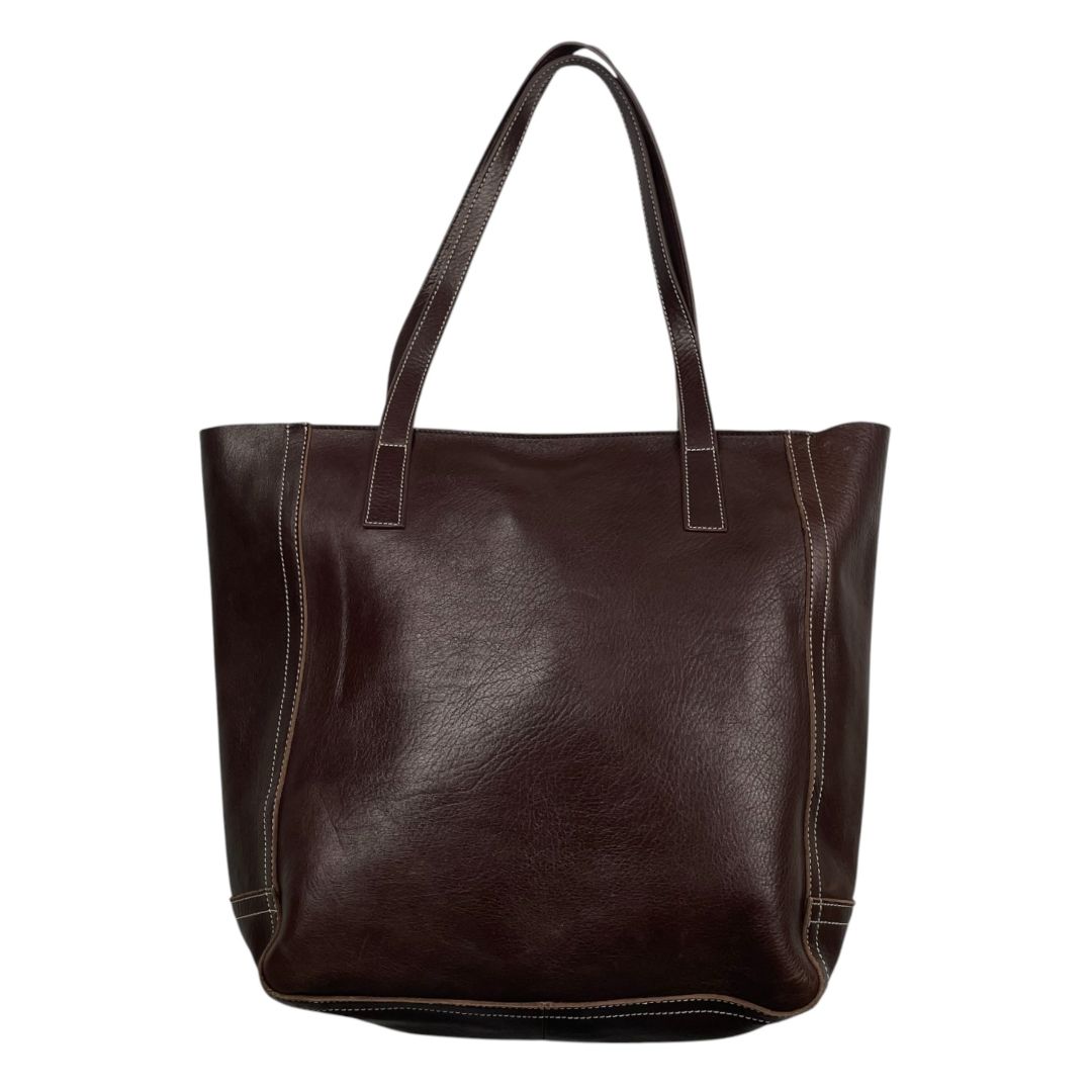 Cartera  PRUNE  Marron Medida 45cm X 35.5cm