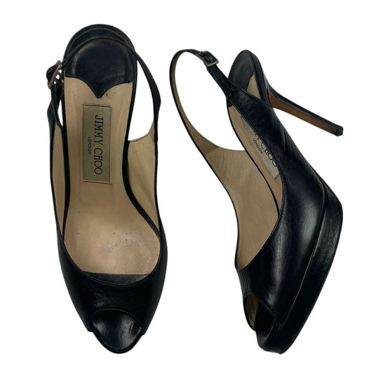 Sandalias  JIMMY CHOO  Negro Talle 35,5