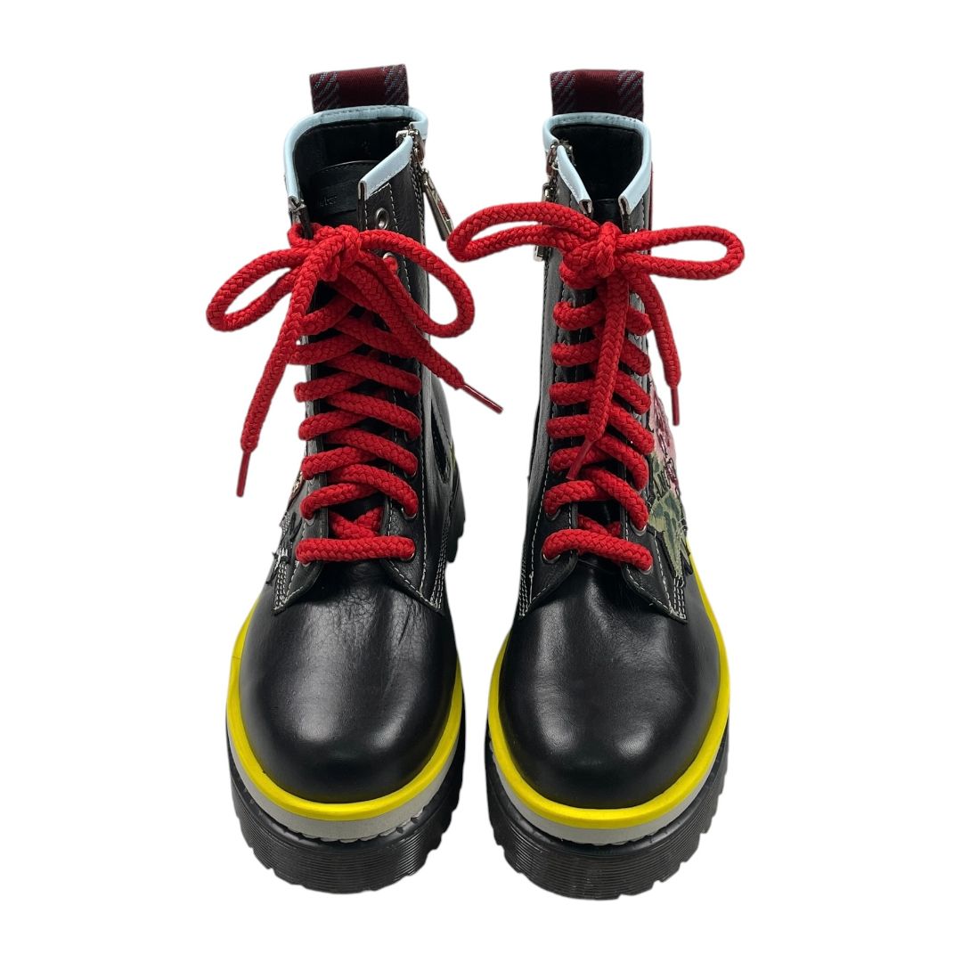 Borcegos  JAZMIN CHEBAR  Varios Rojo Y Negro Talle 36