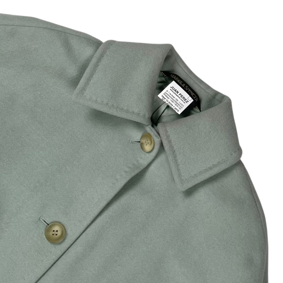 MARKS & SPENCER  Tapado  Celeste  Talle L