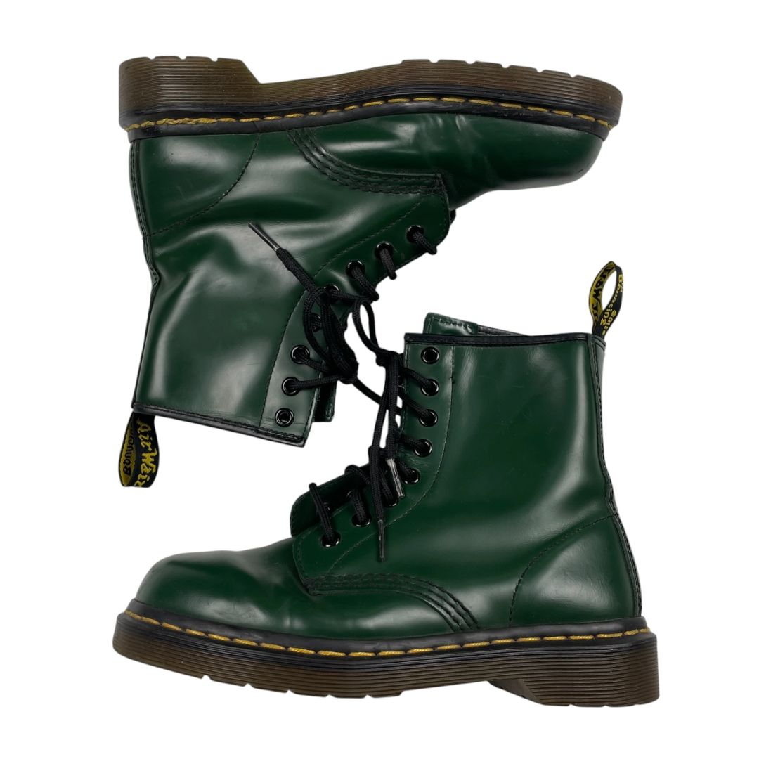 Borcegos  DR MARTENS  Verde Talle 36