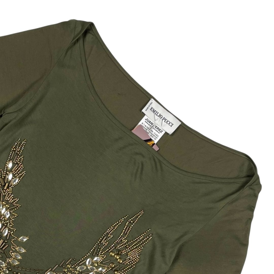 Remera  EMILIO PUCCI  Verde Talle S