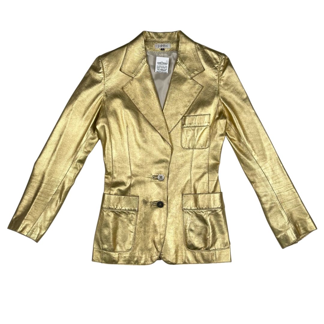 Saco  JITROIS  Dorado Talle 36