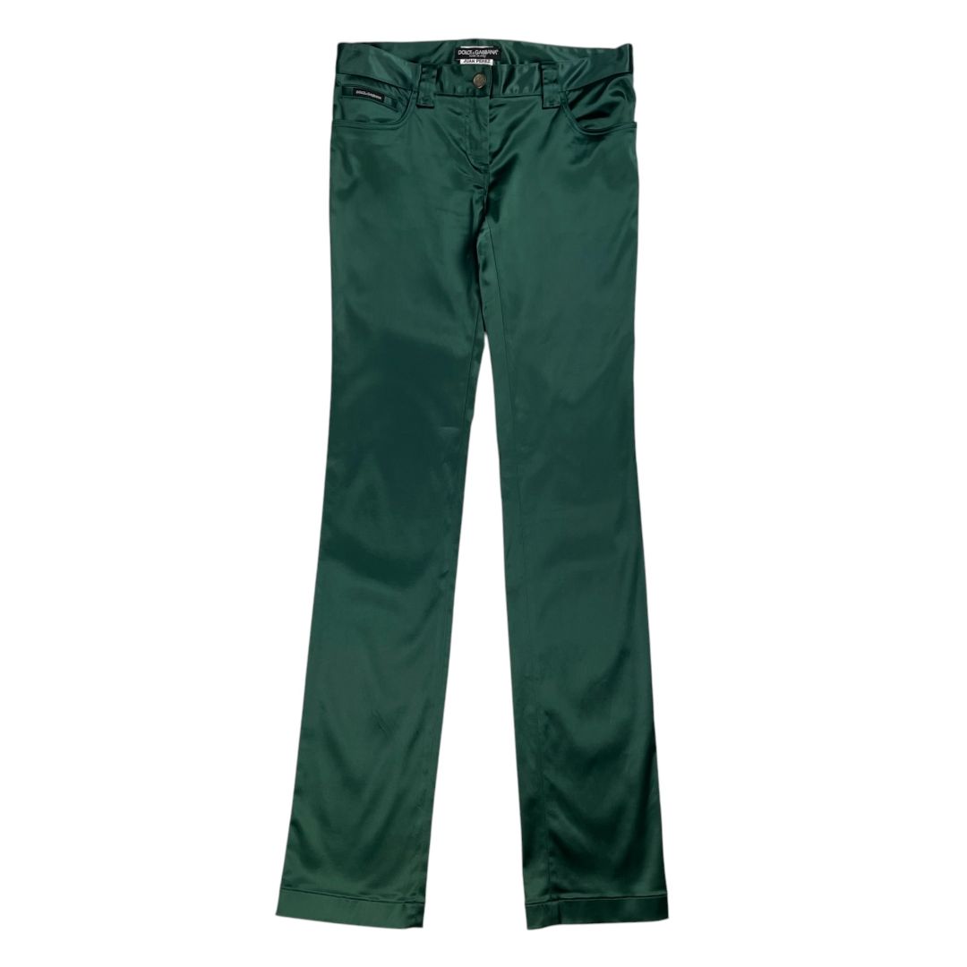 Pantalon  DOLCE GABBANA  Verde Talle 40