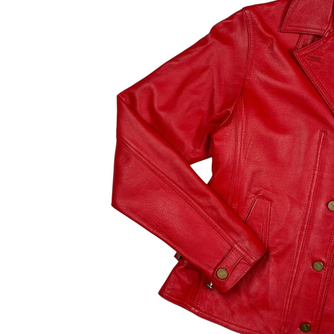 Campera  LAS PEPAS  Rojo Talle 2