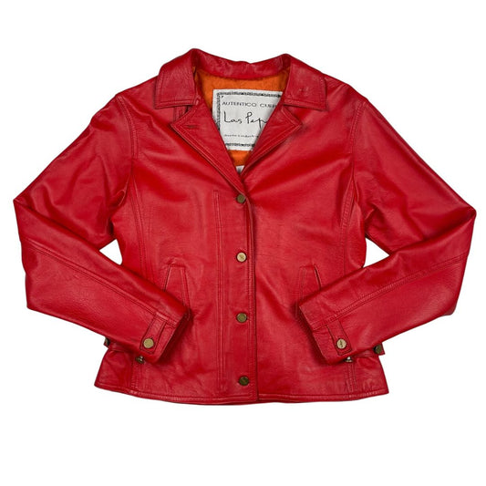 Campera  LAS PEPAS  Rojo Talle 2