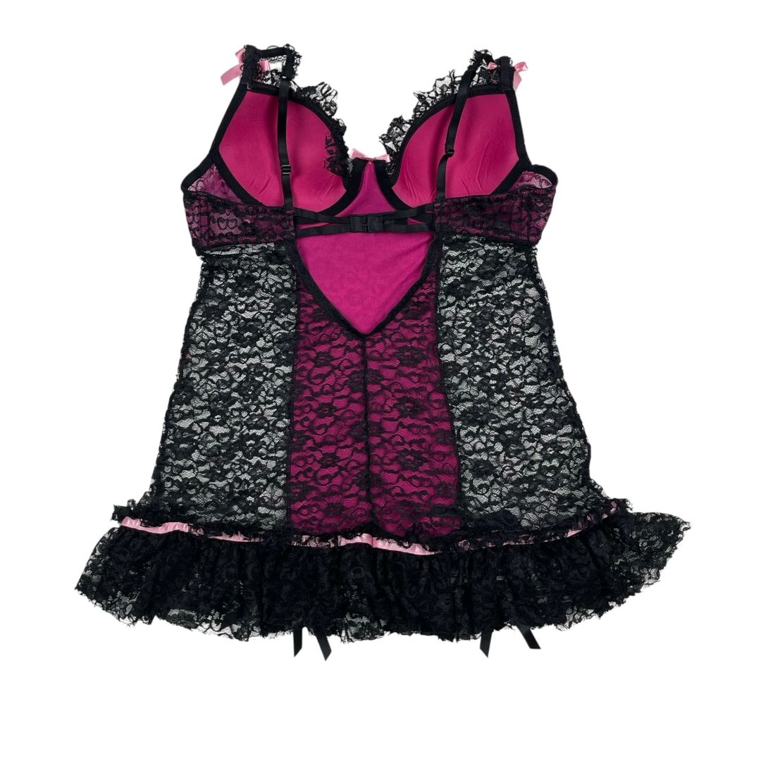 Babydoll  VICTORIA SECRET  Negro Talle 34B