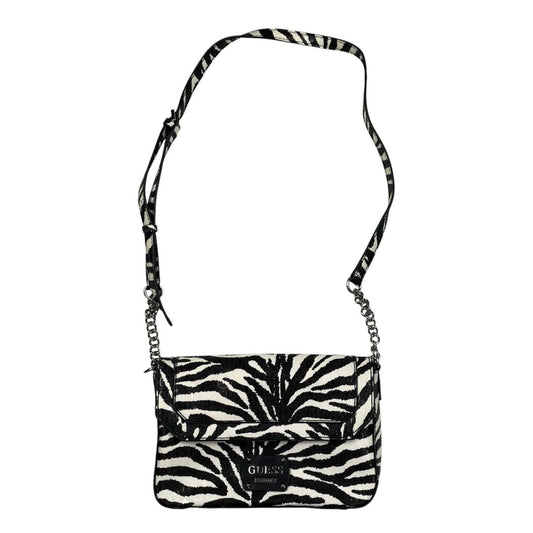 Cartera  GUESS  Varios  Zebra Blanco Y Negro Medida 25cm X 15cm