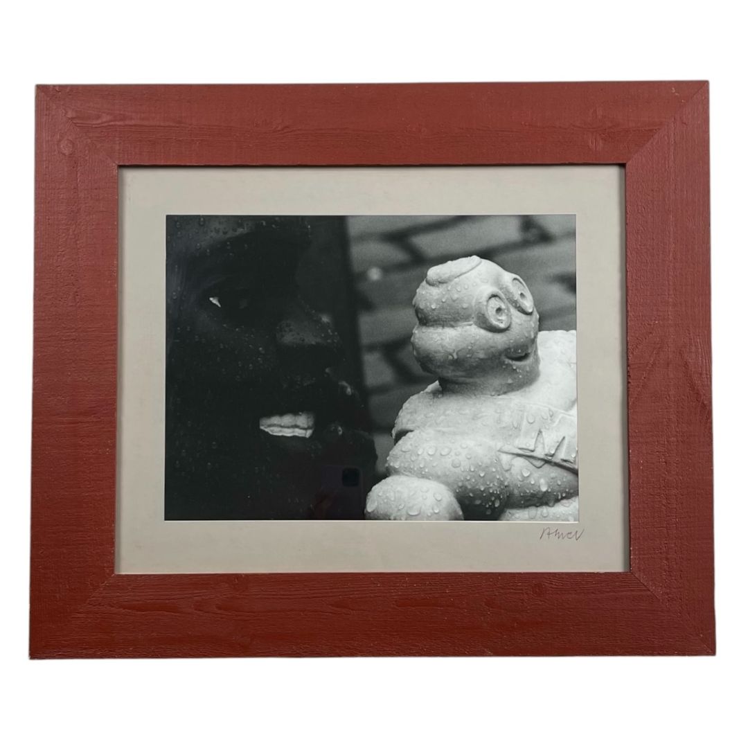 Arte con Vidrio  ANONIMO  Estilo Figurativo Obra 29cm X 39cm Marco 55cm X 65cm
