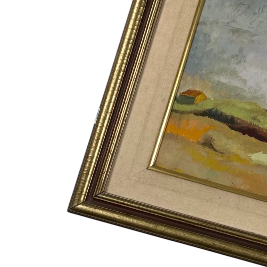 Arte sin Vidrio  ANONIMO  Estilo Paisajismo Obra 32cm X 43cm Marco 40cm X 51cm