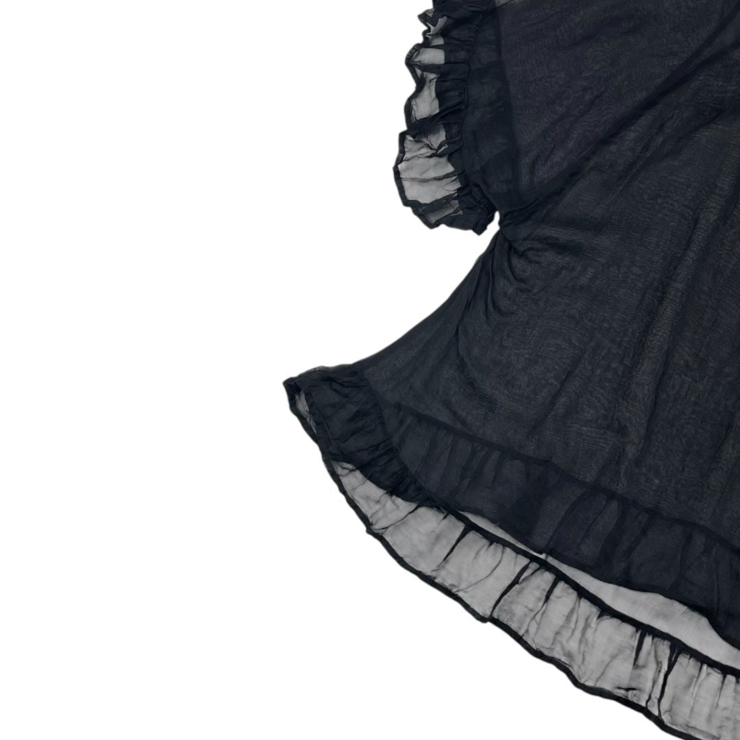 Blusa Manga Corta  PAULA MARTINI  Negro Talle L