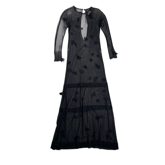 Vestido Manga Larga  HOUSE OF MATCHING COLOURS  Negro Talle S