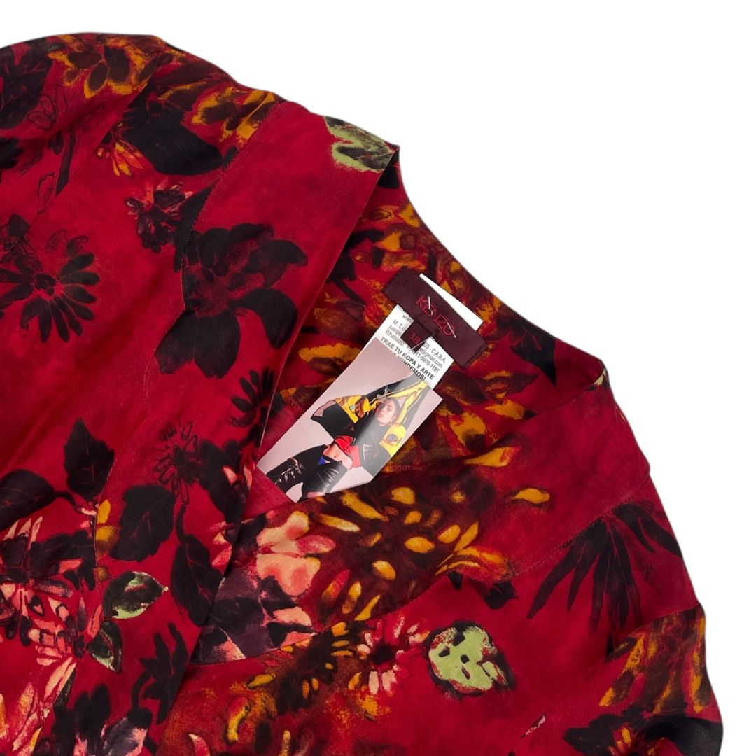 Blusa Manga Larga  KENZO  Varios Floral Talle 38