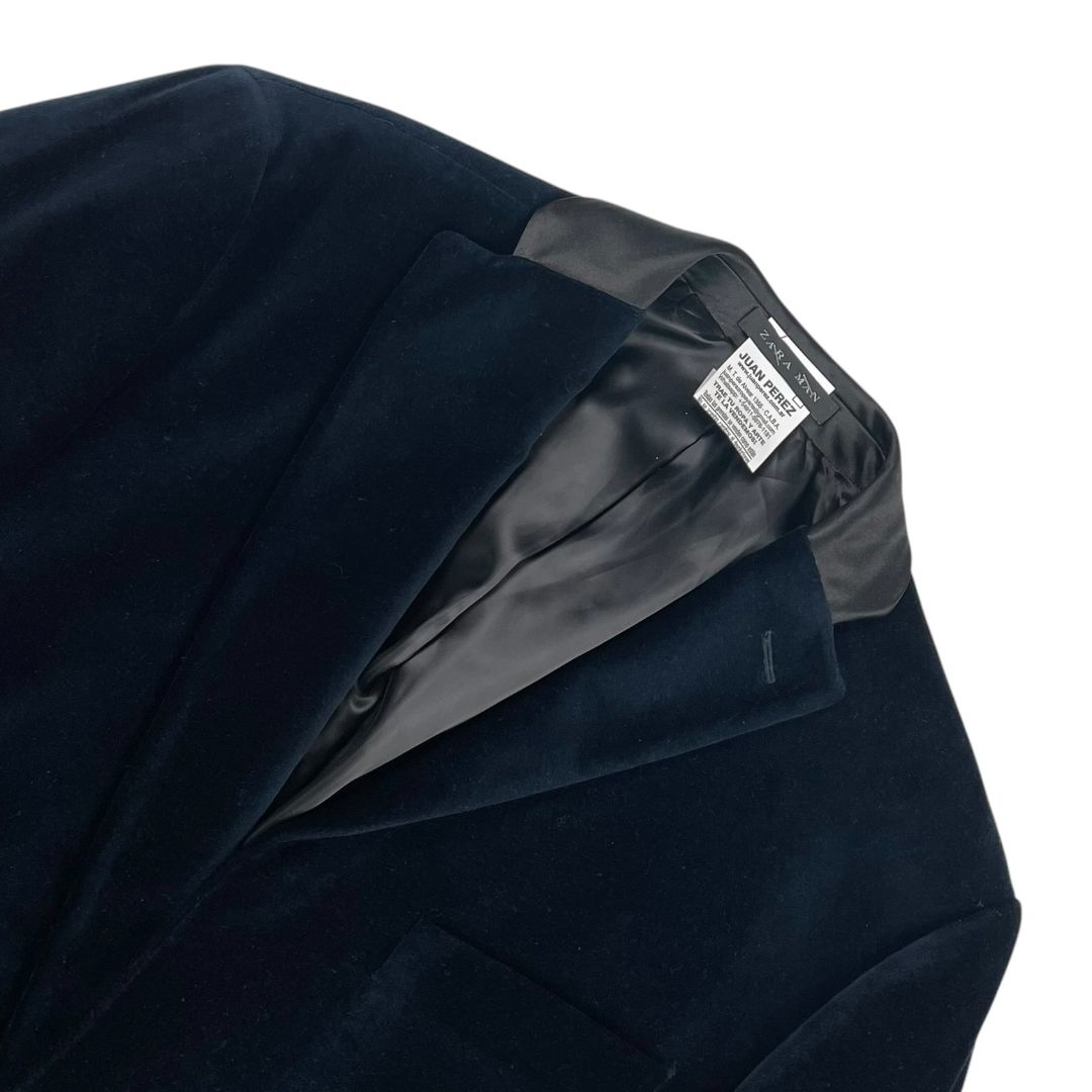 Saco  ZARA  Azul Talle 48