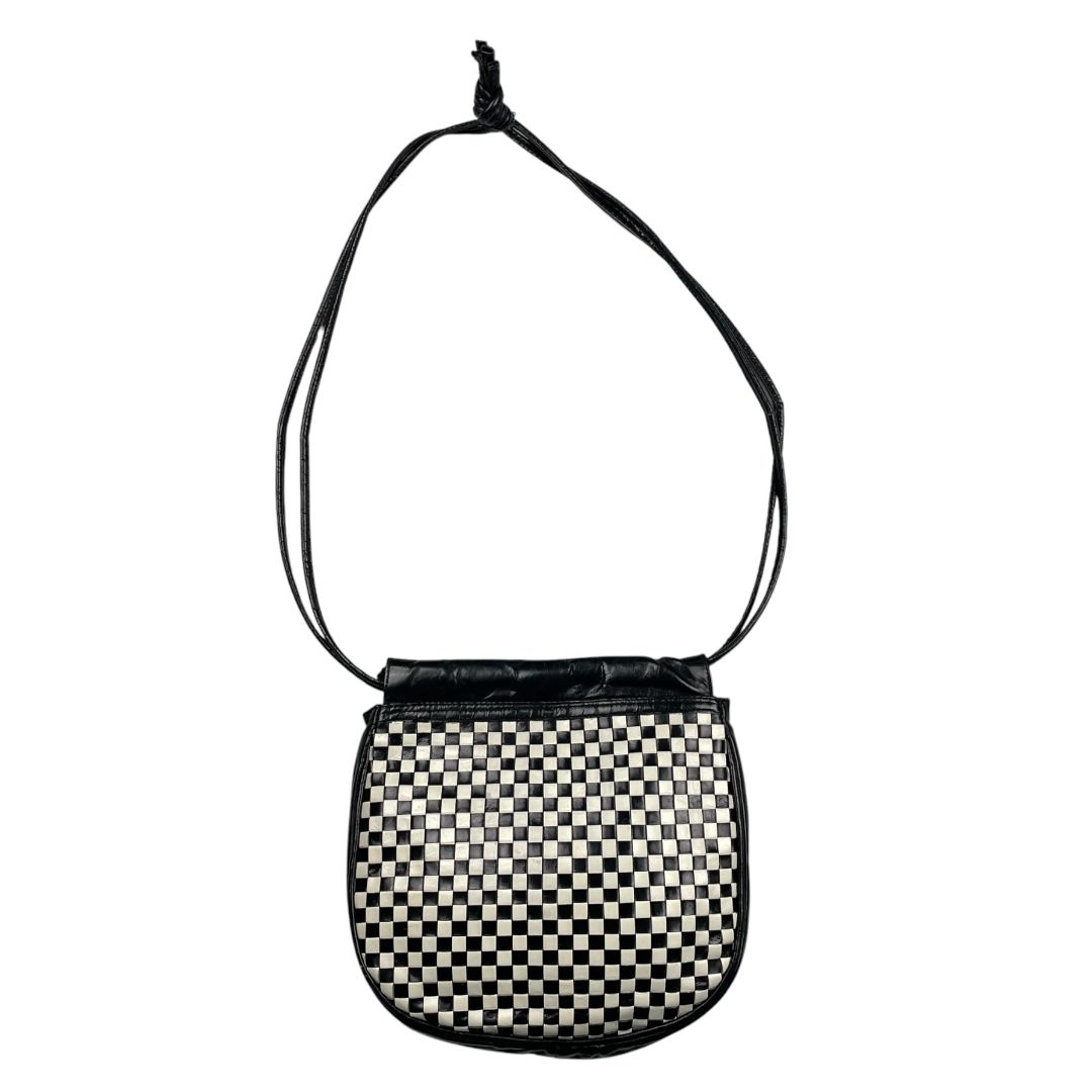 Cartera  BOTICCELLI  Varios Blanco Y Negro Medida 22cm X 18cm