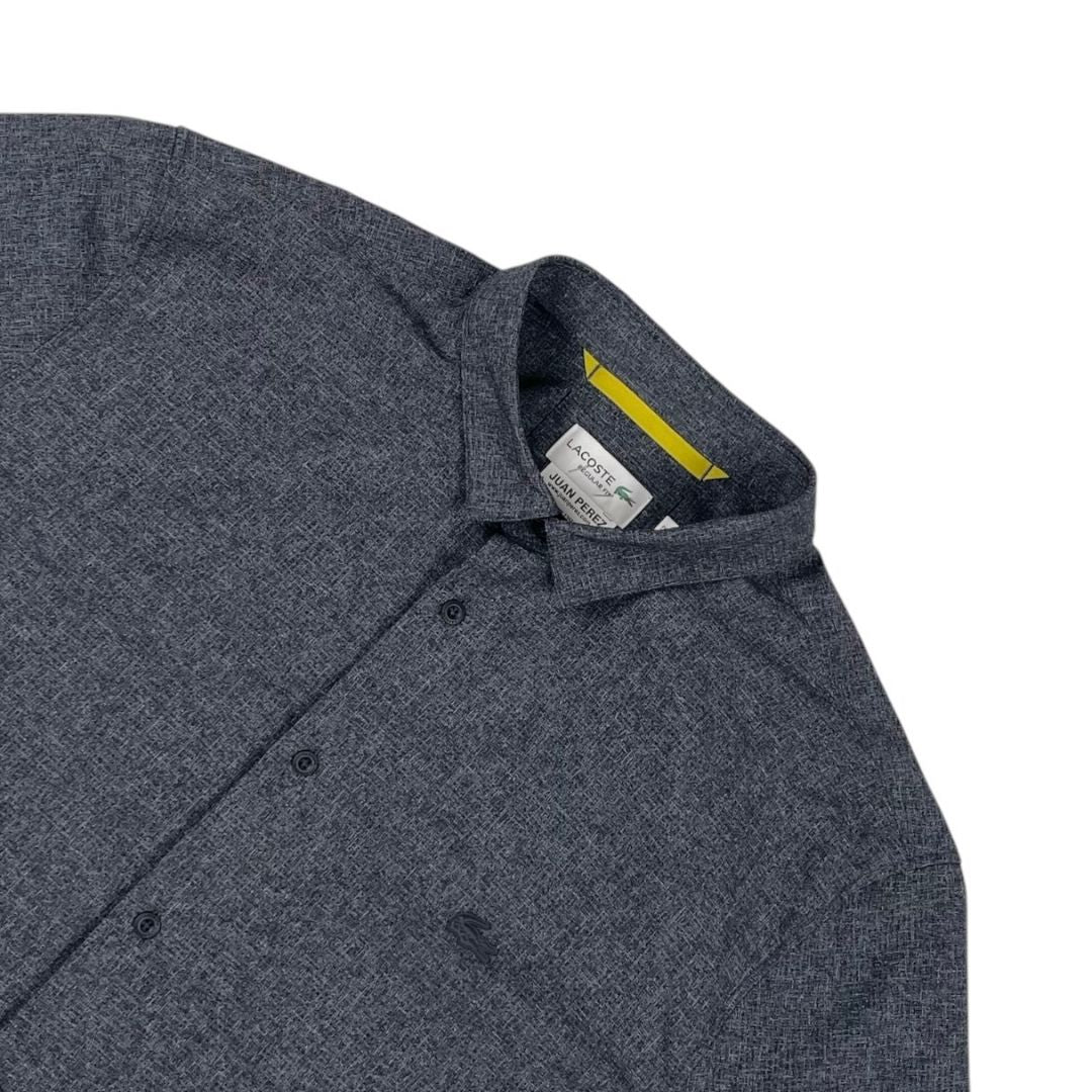 Camisa Manga Larga  LACOSTE  Gris Talle L