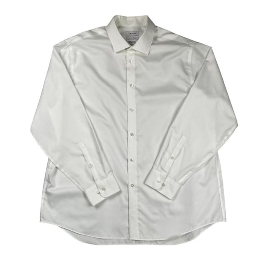 Camisa Manga Larga  CALVIN KLEIN  Blanco Talle 34