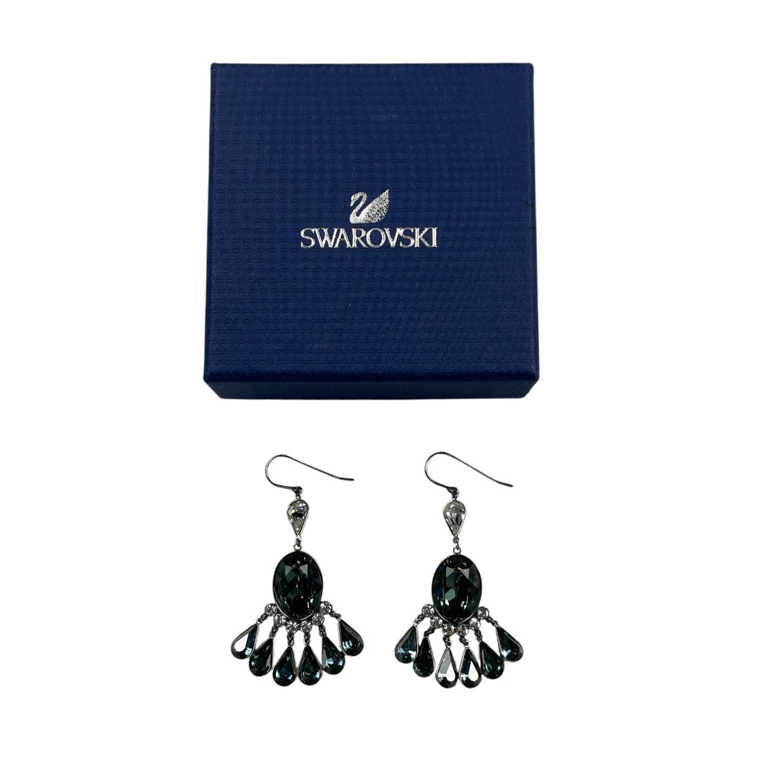 Aros  SWAROVSKI  Celeste Talle Unico