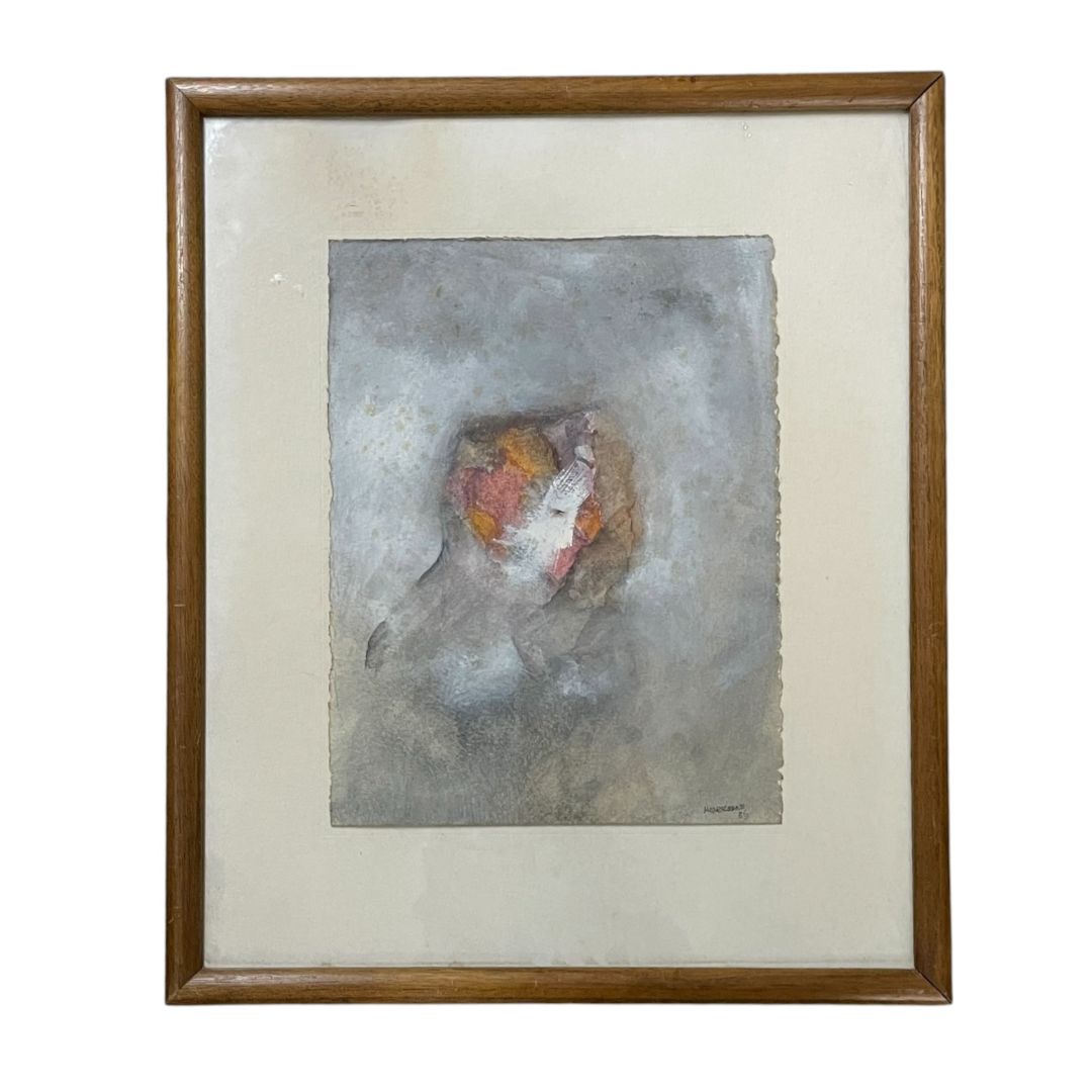 ANONIMO  Arte con Vidrio  Estilo Figurativo  Medida 50cm X 42cm