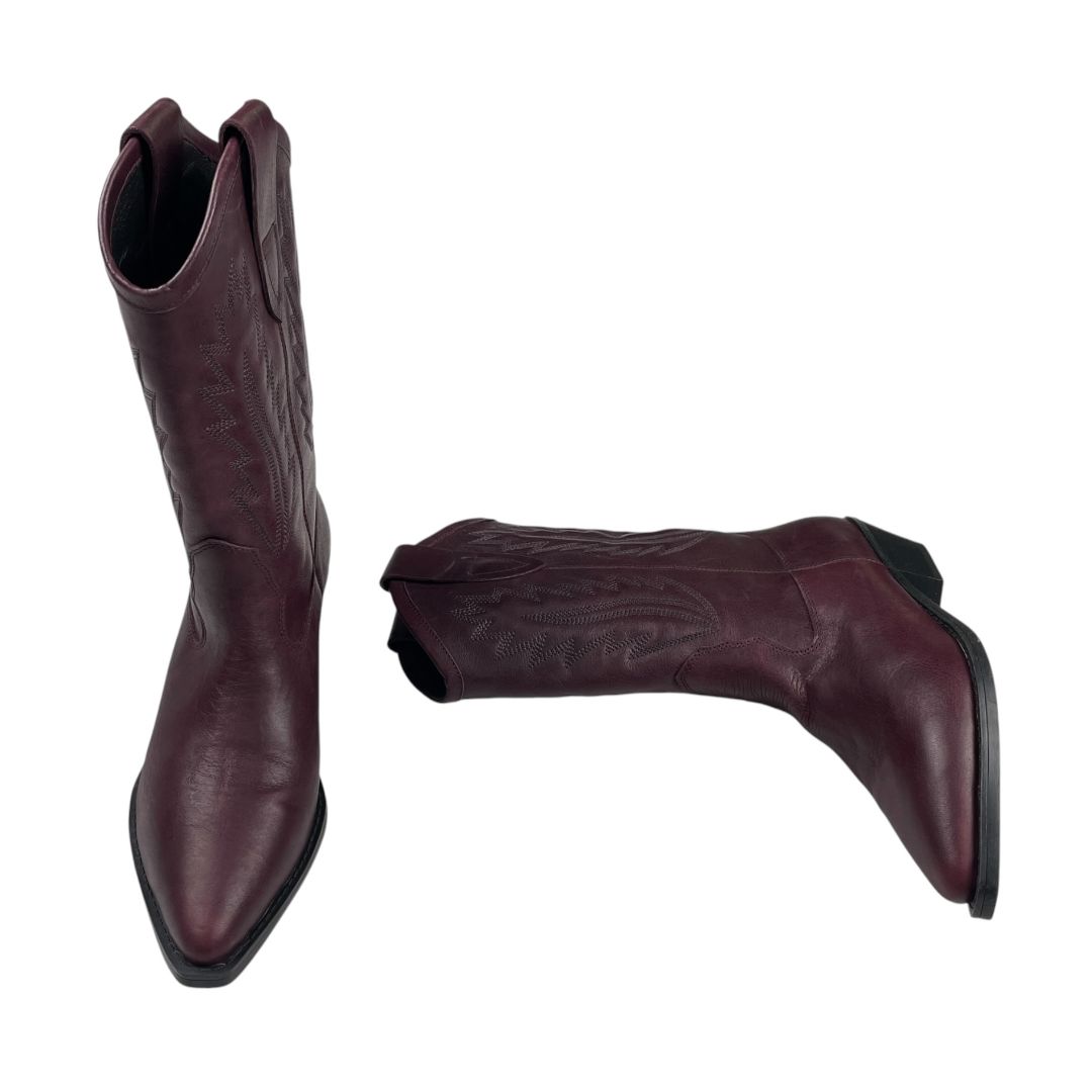Botas  PARUOLO  Bordeaux Talle 39