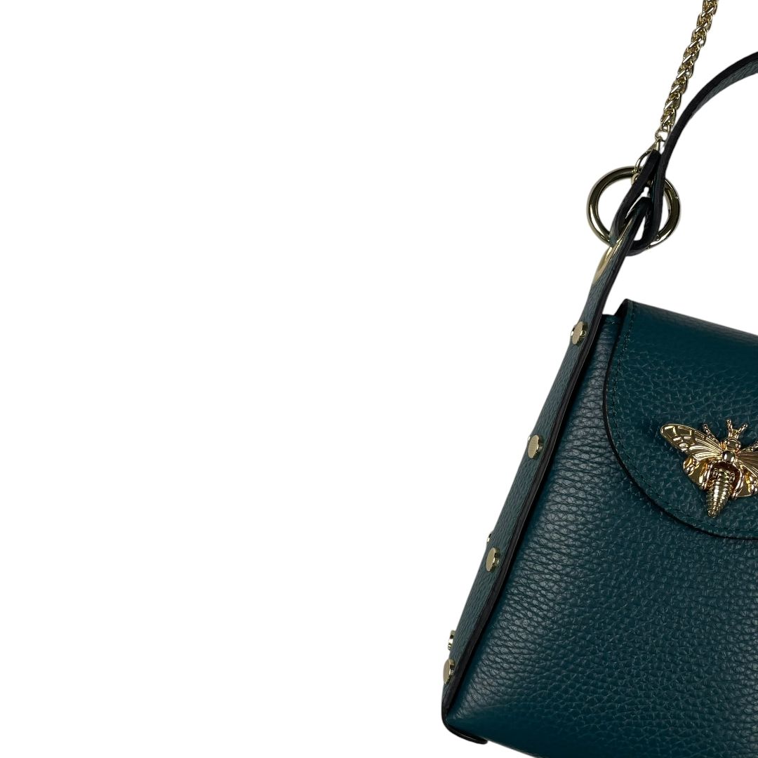 Cartera  SIN MARCA  Verde Medida 16cm X 12cm