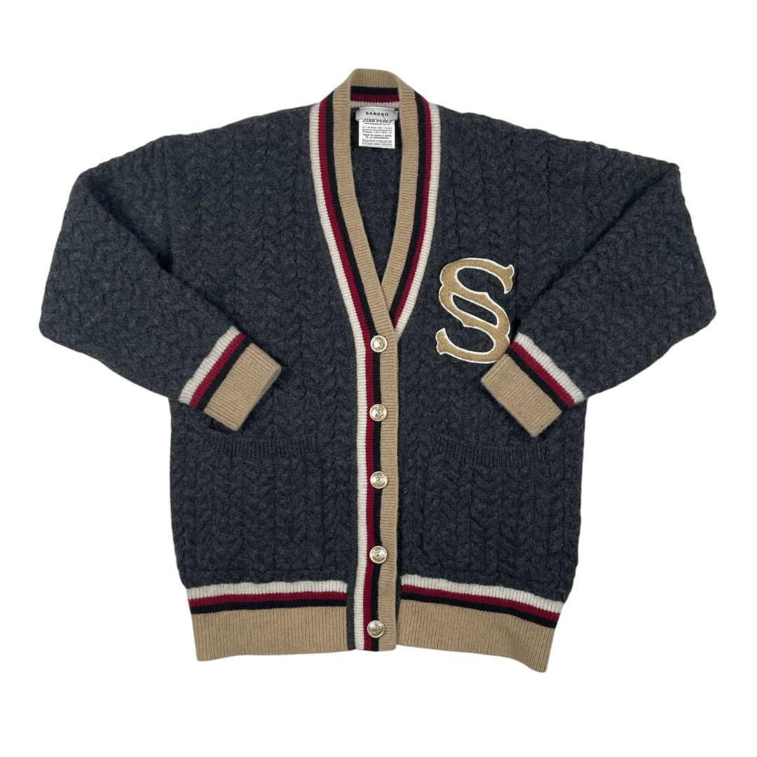 Sweater Abierto  SANDRO  Gris Talle S