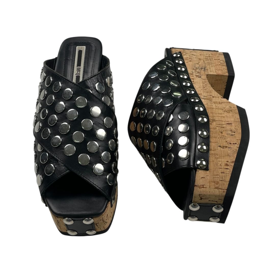 Plataformas  ALEXANDER MQUEEN  Negro Talle 40