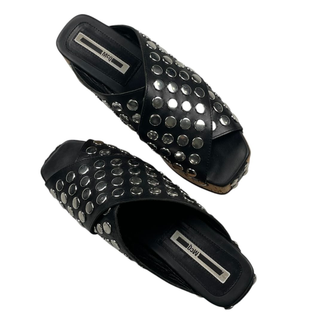 Plataformas  ALEXANDER MQUEEN  Negro Talle 40