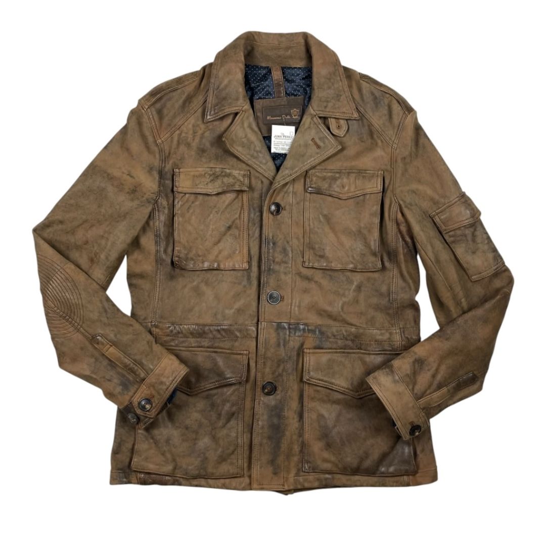 Saco  MASSIMO DUTTI  Marron Talle S