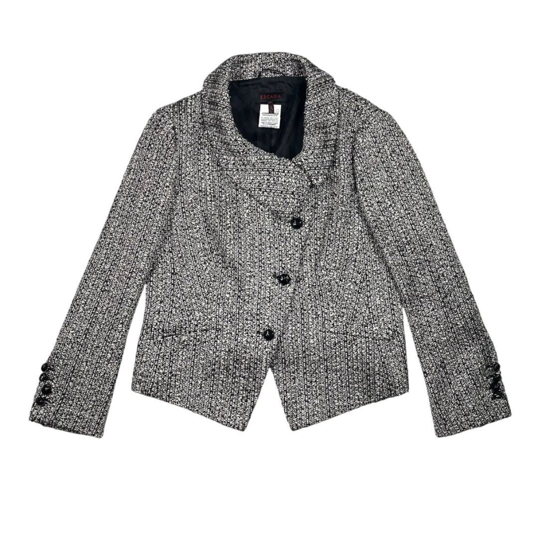 Saco  ESCADA  Varios Blanco Y Negro Talle 42