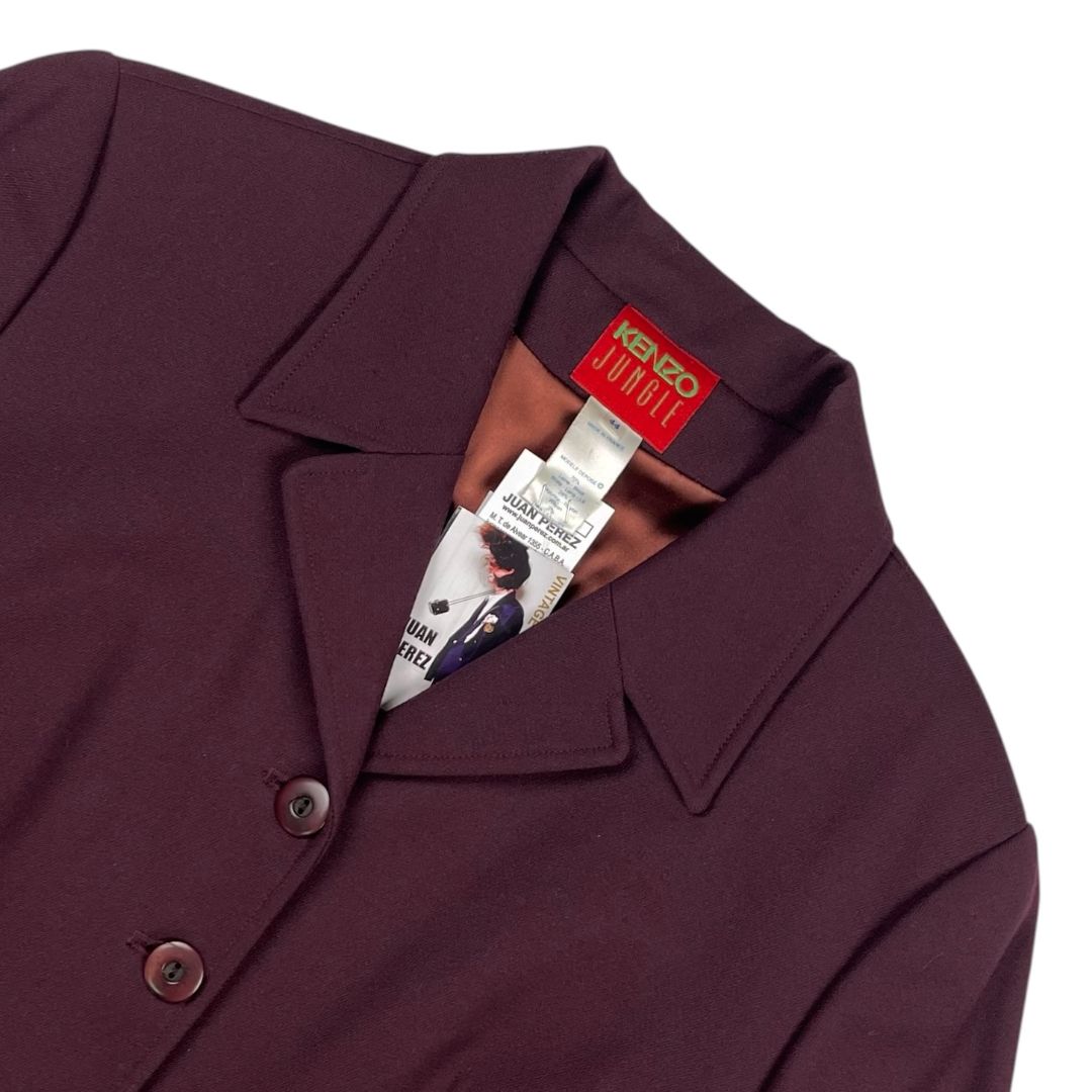 Saco  KENZO  Bordeaux Talle 44