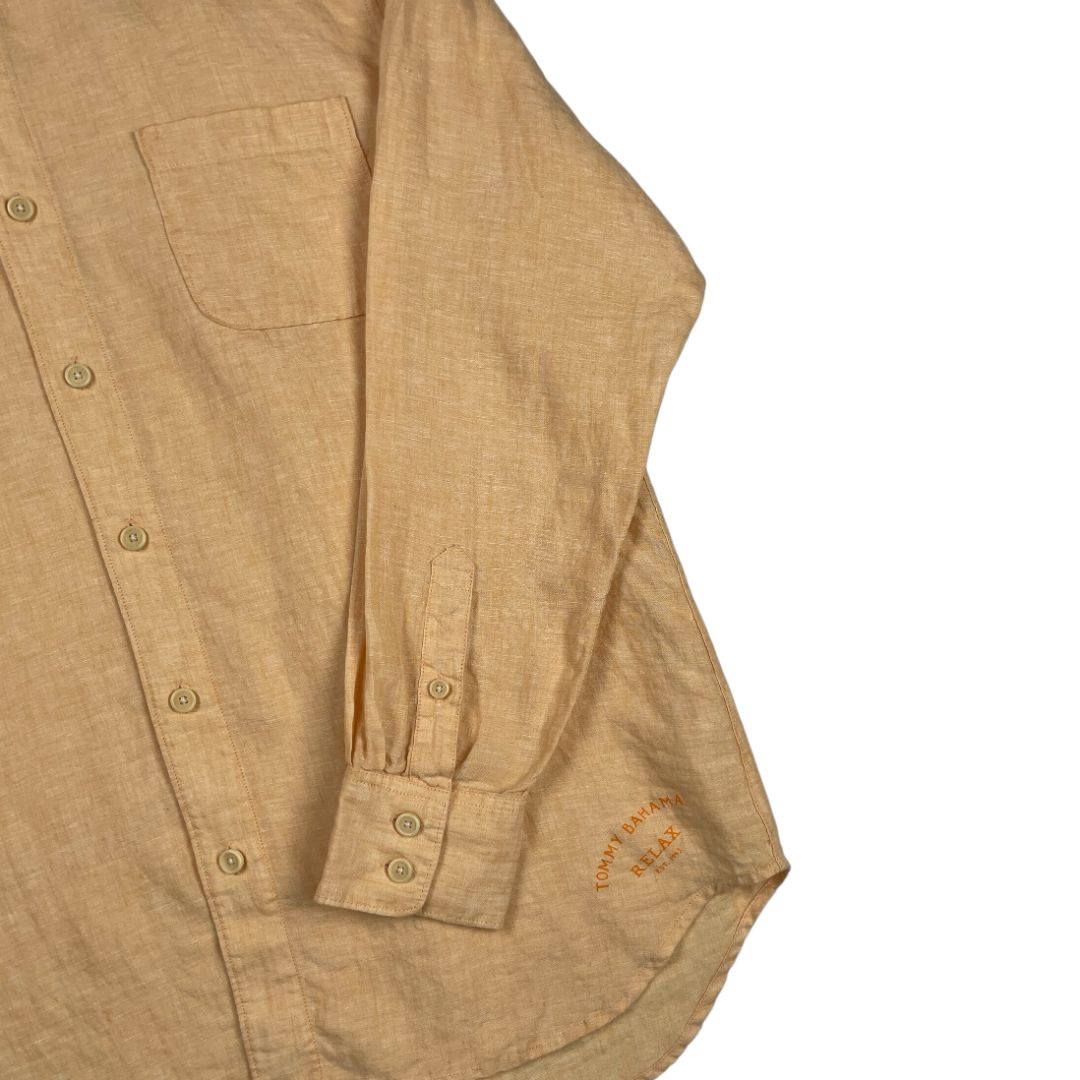 Camisa Manga Larga  TOMMY BAHAMA  Amarillo Talle L