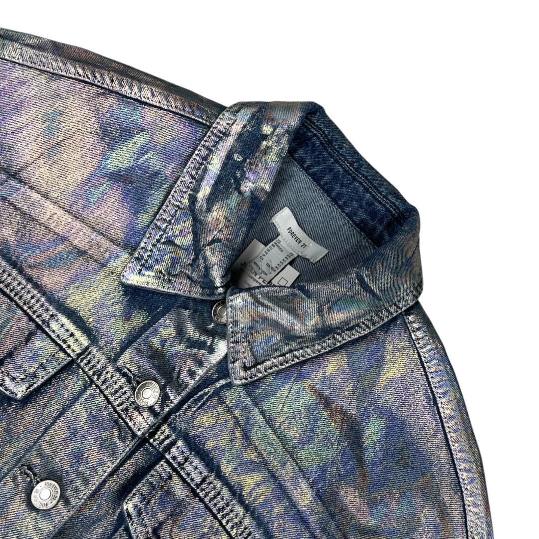Campera  FOREVER  Celeste Talle XS