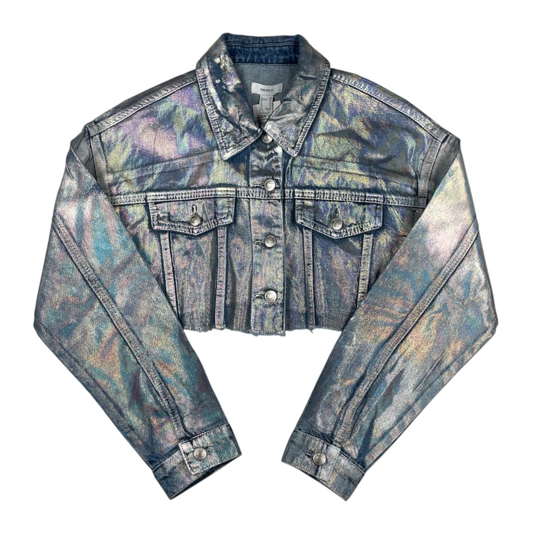 Campera  FOREVER  Celeste Talle XS