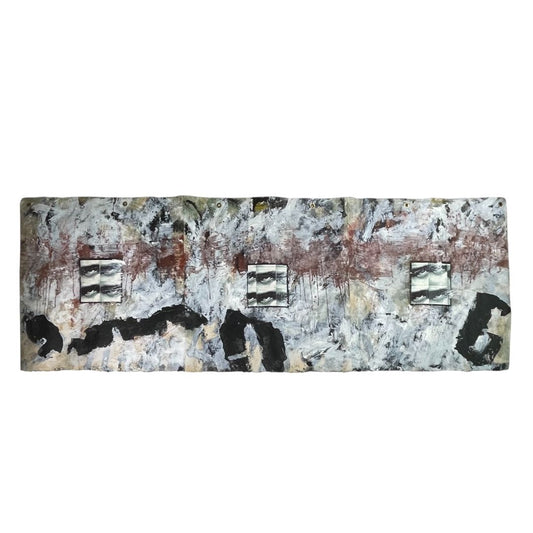 Arte sin Vidrio  ERIK VAN DER GRIJN  Estilo Abstracto Obra 90cm X 270cm
