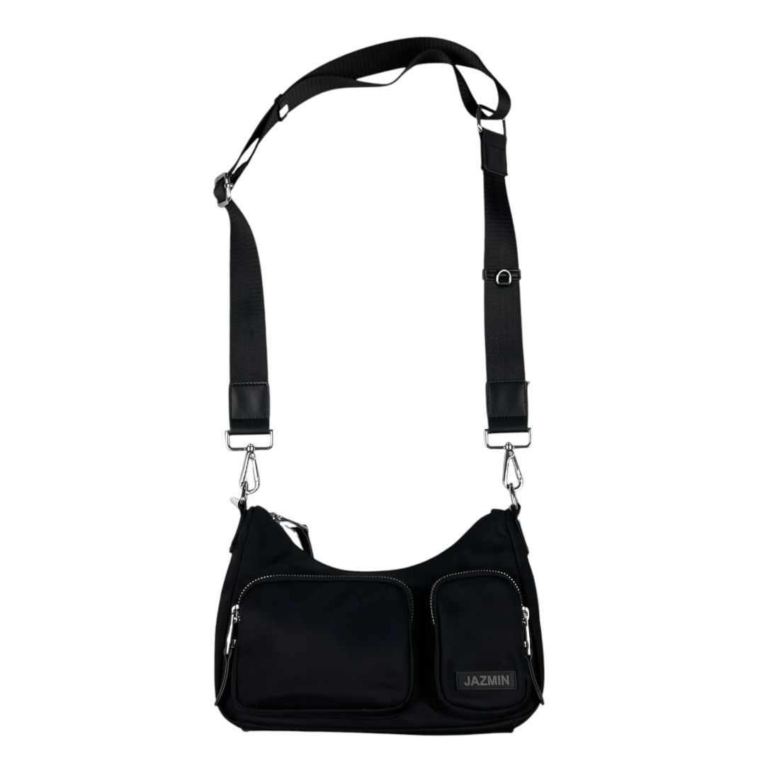 Cartera  JAZMIN CHEBAR  Negro Medida 27cm X 15cm