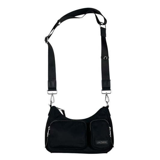 Cartera  JAZMIN CHEBAR  Negro Medida 27cm X 15cm