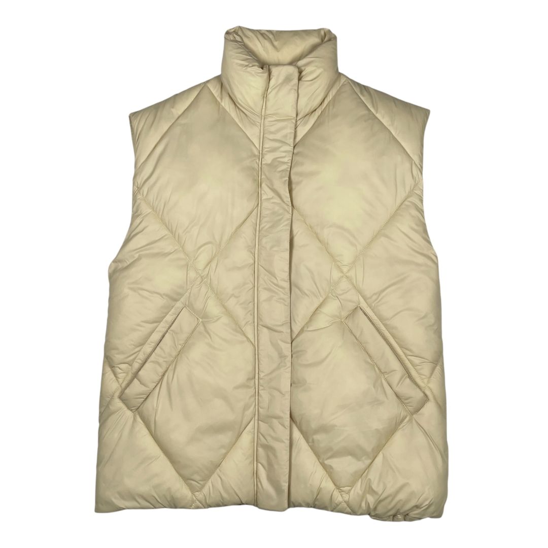 Chaleco Corto  ABERCROMBIE  Beige Talle S