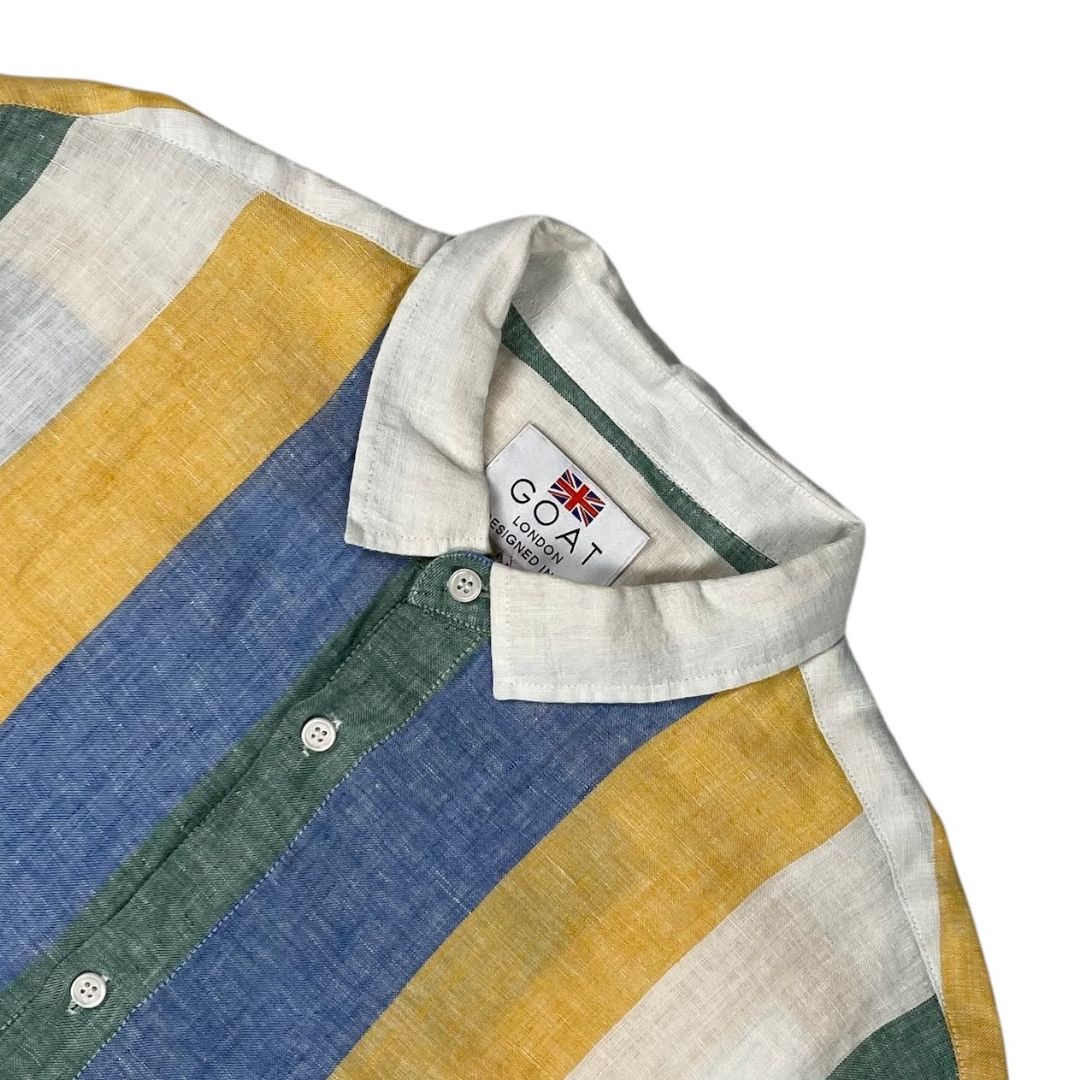 Camisa Manga Corta  GOAT  Varios Rayado Talle L
