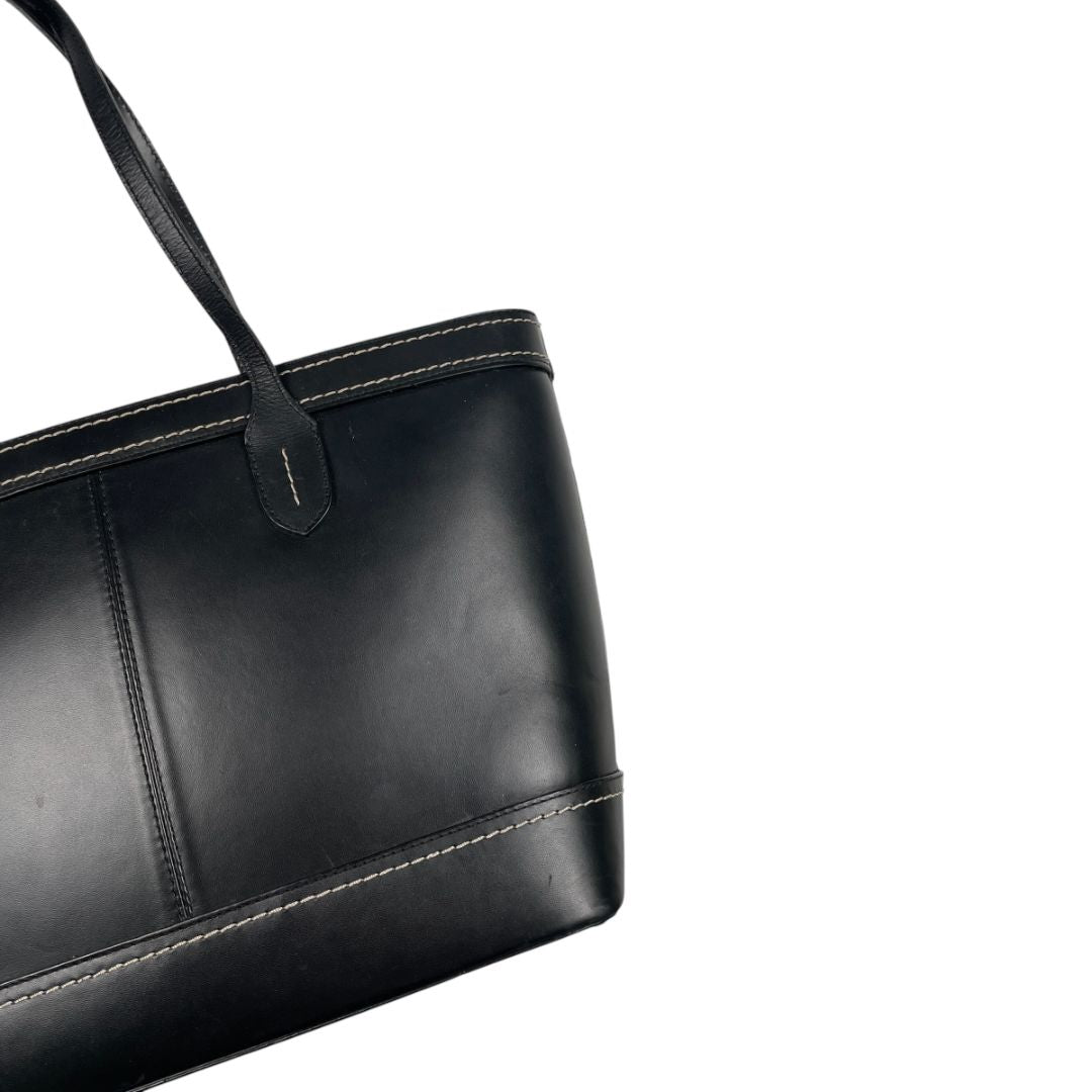 Cartera  LAS PEPAS  Negro Medida 43cm X 27cm