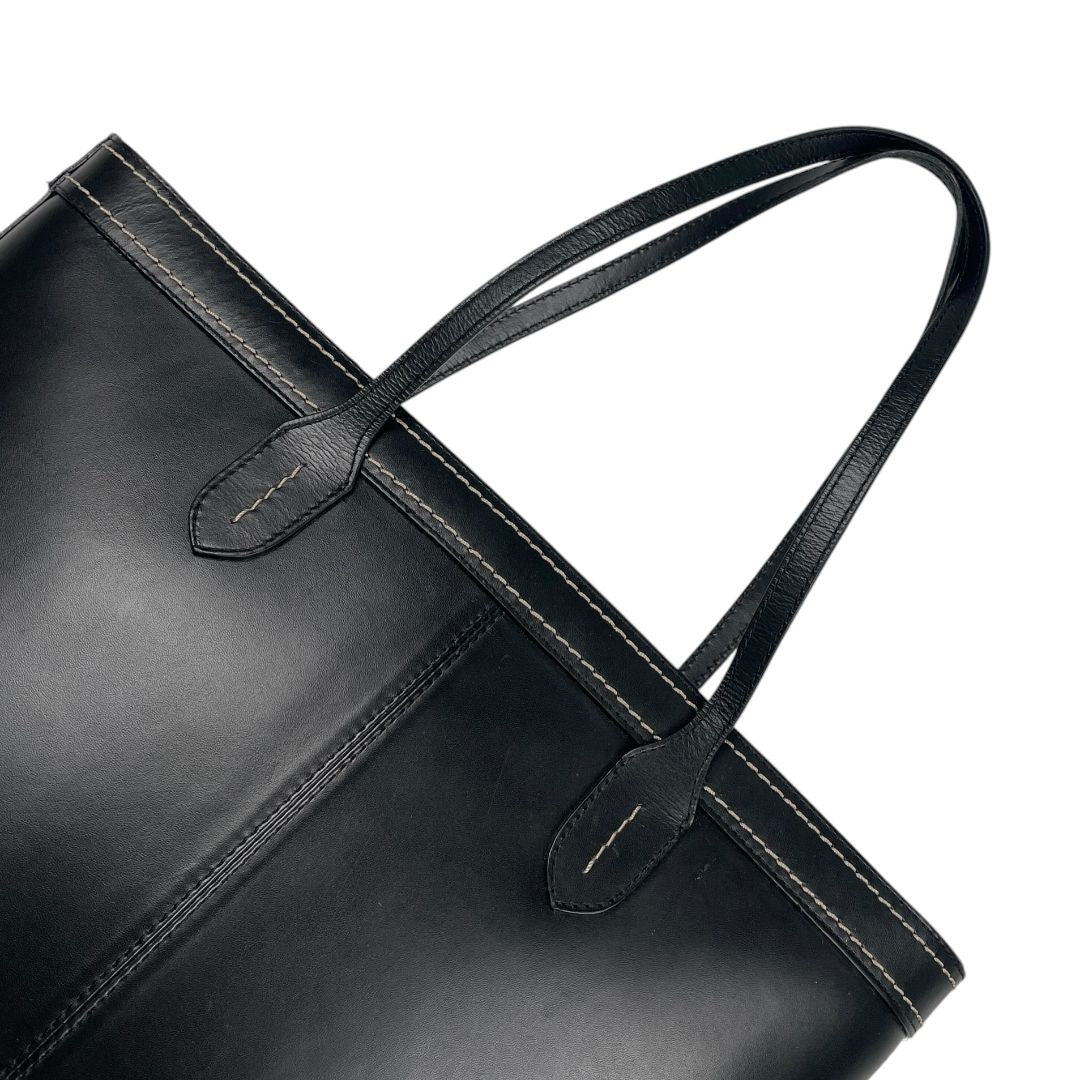 Cartera  LAS PEPAS  Negro Medida 43cm X 27cm