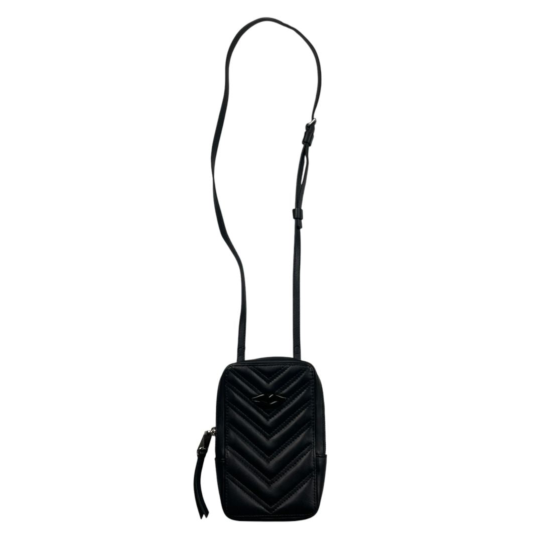 Cartera  JAZMIN CHEBAR  Negro Medida 18cm X 11cm