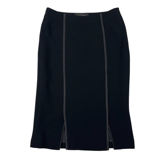 Pollera Media Pierna  ESCADA  Negro Talle 38