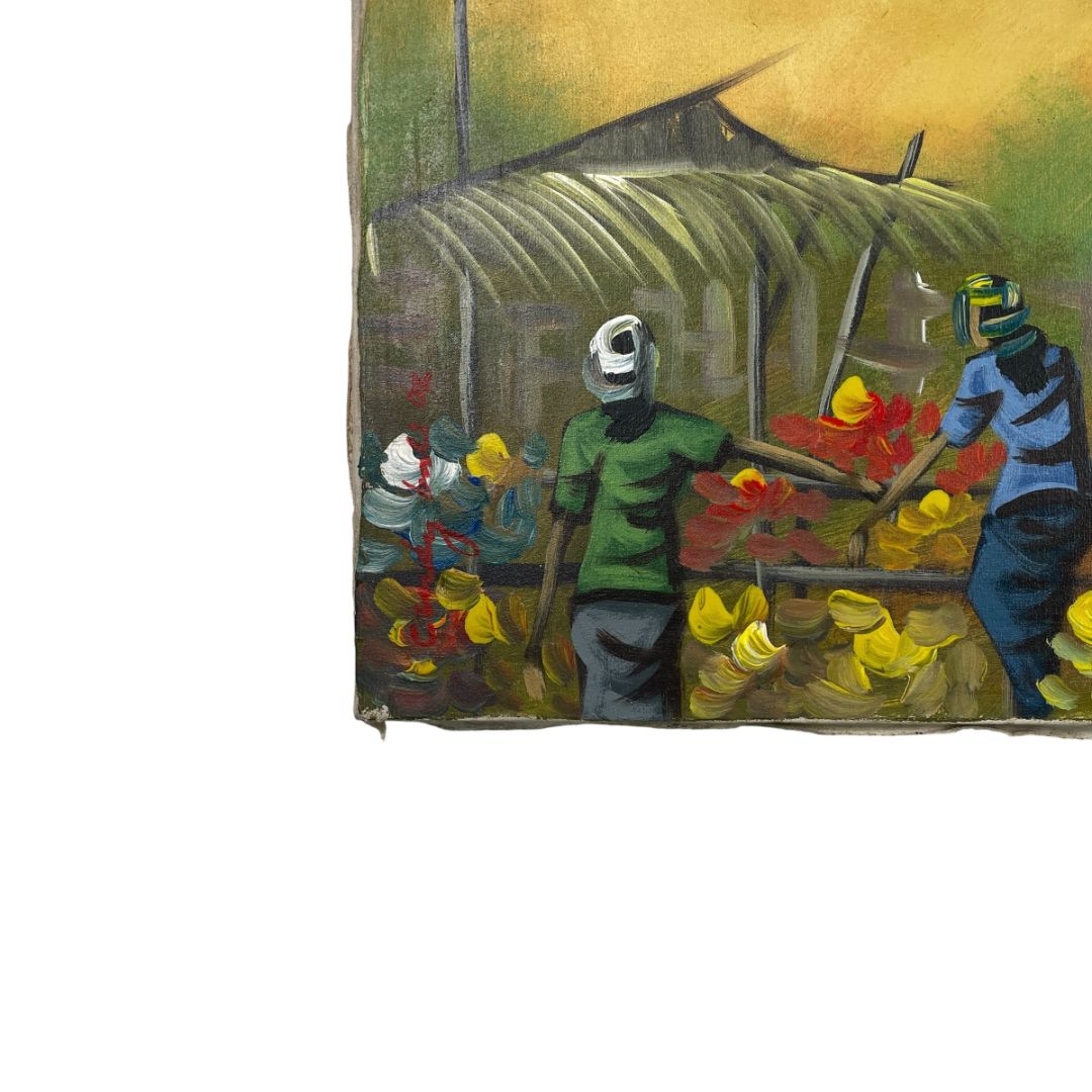 Arte sin Vidrio  ANONIMO  Estilo Figurativo Obra 30cm X 90cm